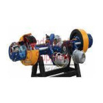 Rear Axle Heavy Truck Without Locking Differential Cutaway Model